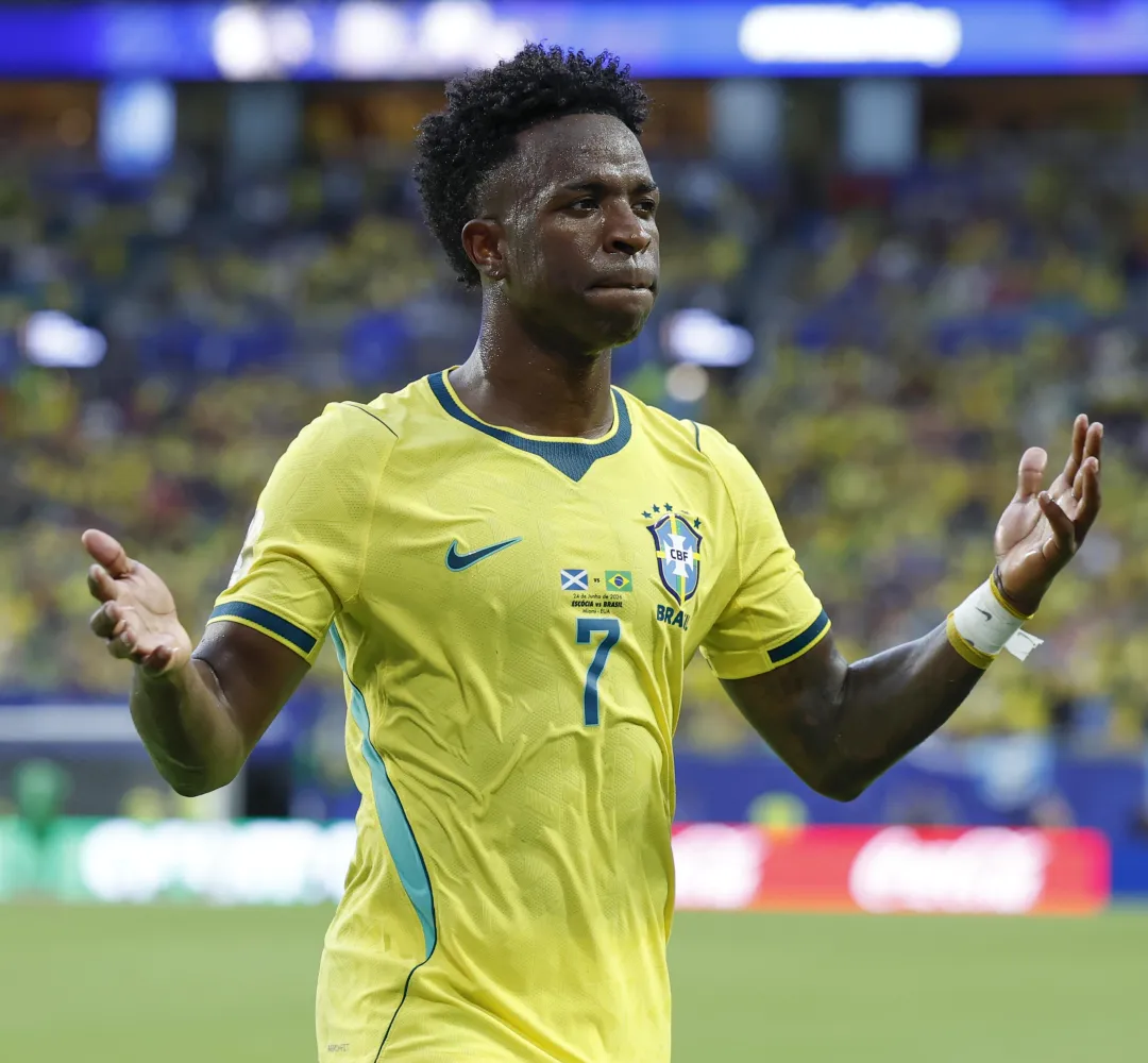 Vini Júnior chegou a quatro gols na Copa