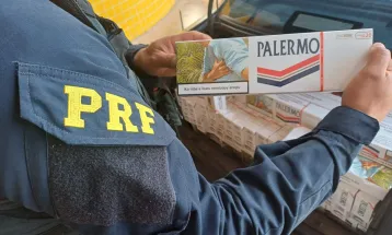 PRF prende homem e carga de cigarros durante jogo da seleção brasileira