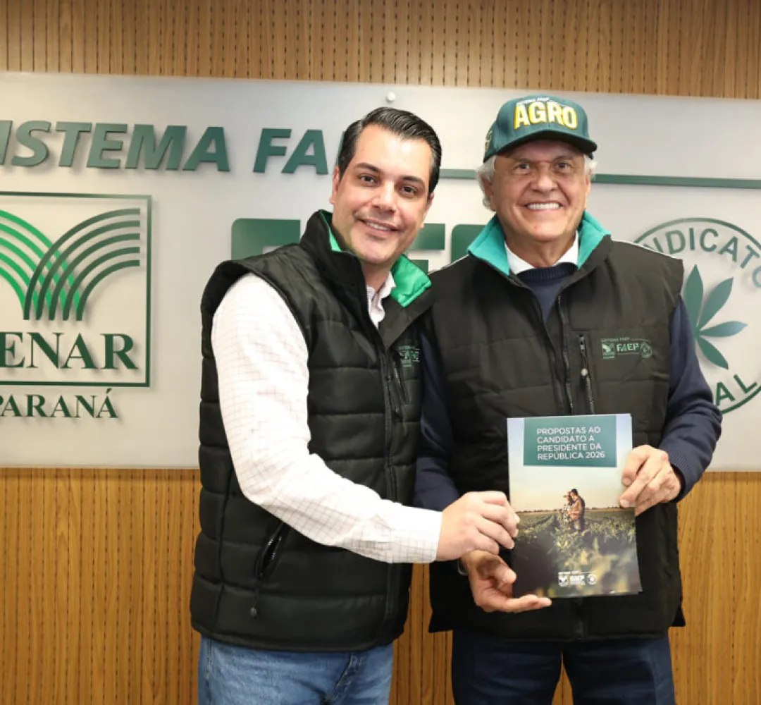 Faep recebe Caiado
