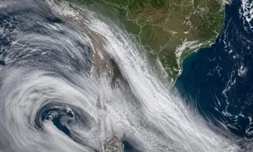 Rio atmosférico no Chile não deve atingir o Brasil, diz Inmet; entenda