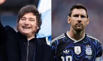 Javier Milei responde a Messi após declaração sobre crise econômica na Argentina