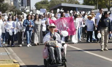 Cascavel promove 4ª Caminhada do Meio-Dia em mobilização contra o feminicídio