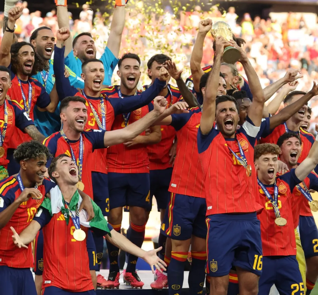 A Espanha conquistou o bicampeonato