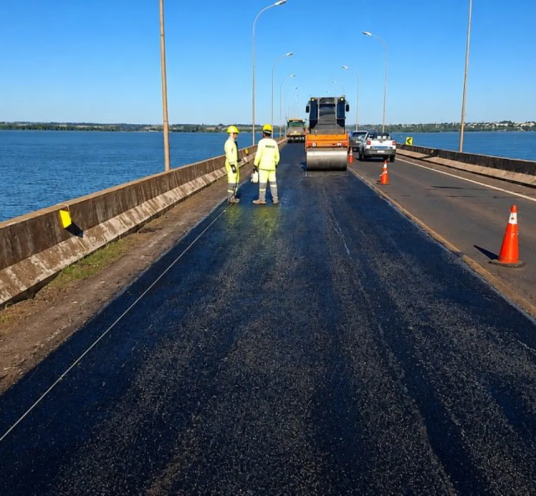 Obras Ponta Ayrton Senna