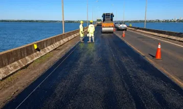 Obras na Ponte Ayrton Senna passam para o período noturno a partir de segunda-feira