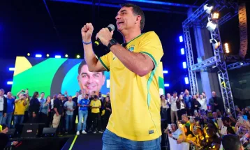 PL oficializa candidatura de Flávio Bolsonaro à Presidência em convenção nacional em São Paulo
