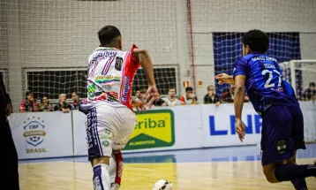 Cascavel Futsal atropela o Santo André e aplica goleada pela Liga Nacional