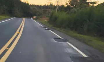 MPF cobra explicações do Dnit sobre conservação da BR-280 entre Santa Catarina e Paraná