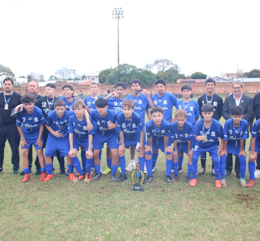 O Marilis foi campeão no Bom de Bola