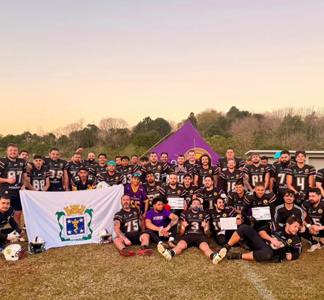 O Cascavel Olympians joga em casa
