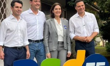 Ausências de Greca e Eduardo Pimentel marcam lançamento de Cristina Graeml ao Senado