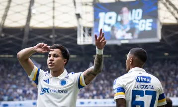 Cruzeiro vence o Mirassol e sobe para a quinta posição no Brasileirão