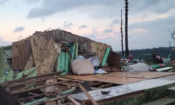 Tornado em Piraí do Sul faz Paraná alcançar marca de 10 ocorrências em 2026