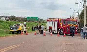 Motociclista de 34 anos morre em grave acidente na marginal da PRc-467, em Cascavel