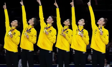 Brasil conquista ouro inédito no Mundial de Ginástica Rítmica