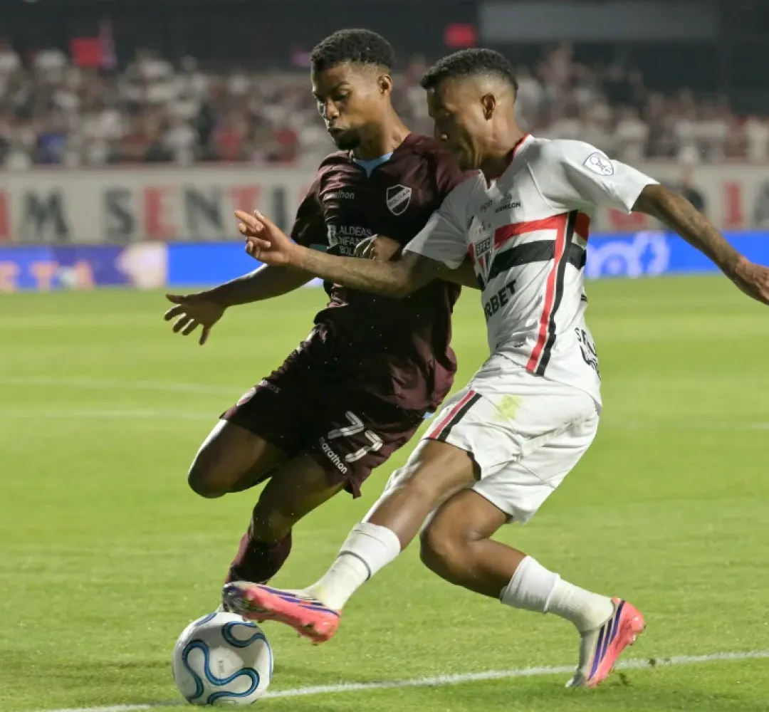 O São Paulo passou pelo Bolívar