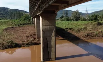 Justiça manda suspender pedágio em Encantado enquanto ponte permanecer interditada