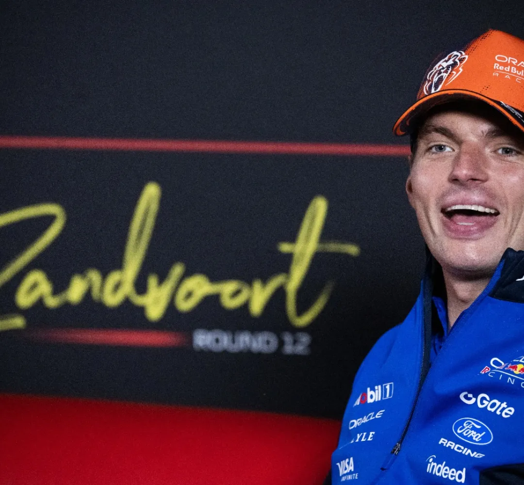Verstappen corre em casa