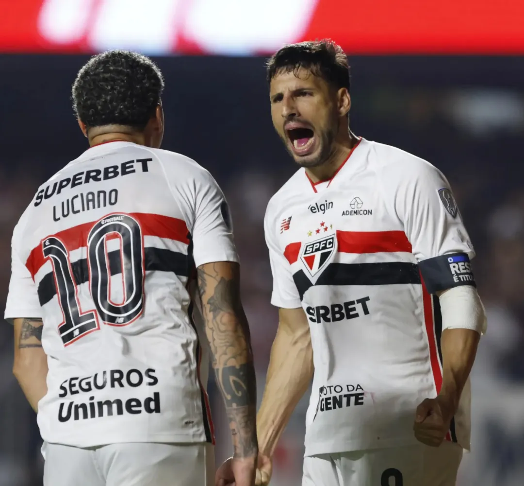 O São Paulo avançou na Sul-Americana