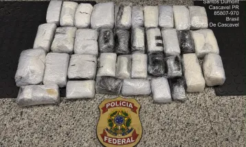 Polícia Federal prende jovem com cerca de 5 kg de haxixe no Aeroporto de Cascavel