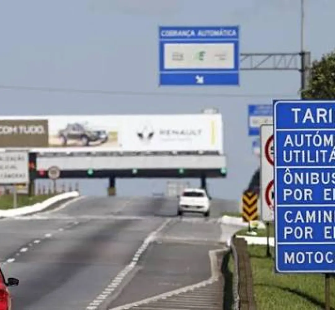Reajuste praças de pedágio