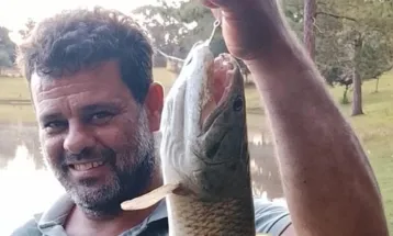 Bombeiros entram no 5º dia de buscas por homem desaparecido em lago de Cascavel